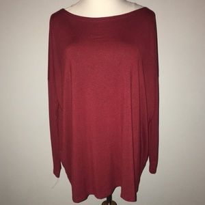 Piko burgundy sweater